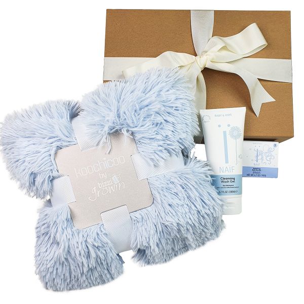 Baby- und Kinder-Geschenkbox ‚Blau‘