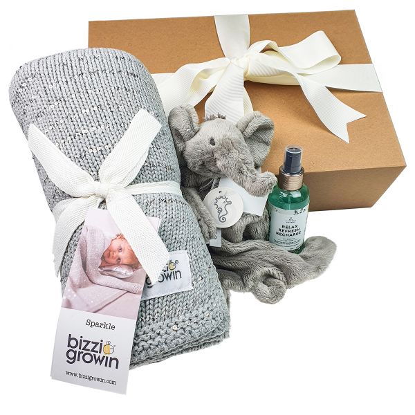 Baby-Geschenkbox ‚Glitzer‘