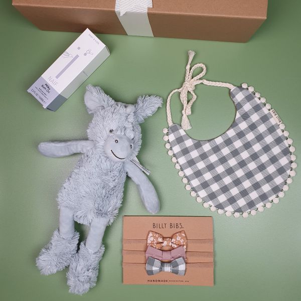 Baby-Geschenkbox ‚Eselchen‘