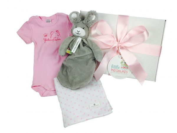 Babygeschenkbox Hase Sommer