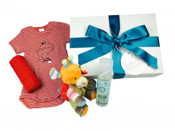 Sommer Essentials Box 'Giraffe' für Baby Jungen