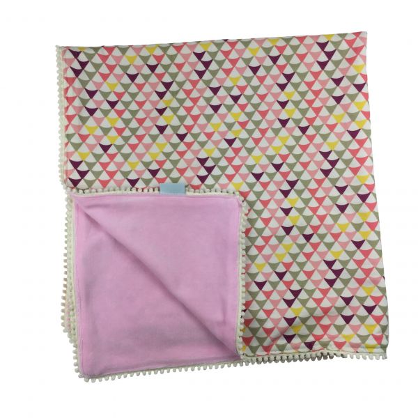 Kuscheldecke Sommerbrise Rosa