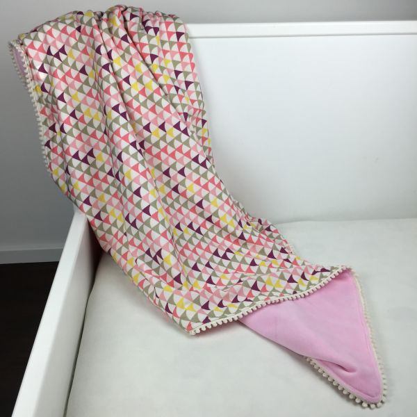 Kuscheldecke Sommerbrise Rosa