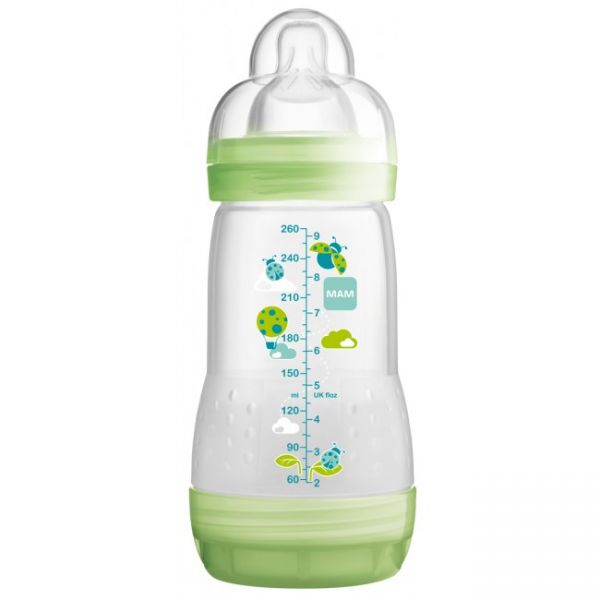 Anti-Colic-Flasche unisex gruen 260ml (MAM)