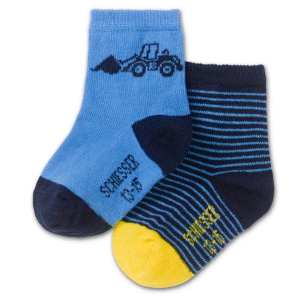 2pack Baby Socken Junge (Schiesser) Grösse 0-2m